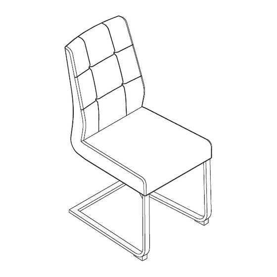 TRADE POINT Maria Chair Assembly Instructions Manual
