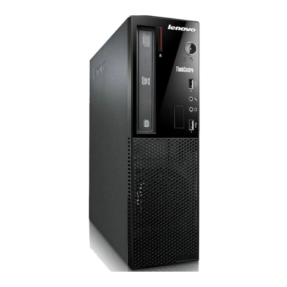 Lenovo ThinkCentre Edge 72 Manual D'utilisation