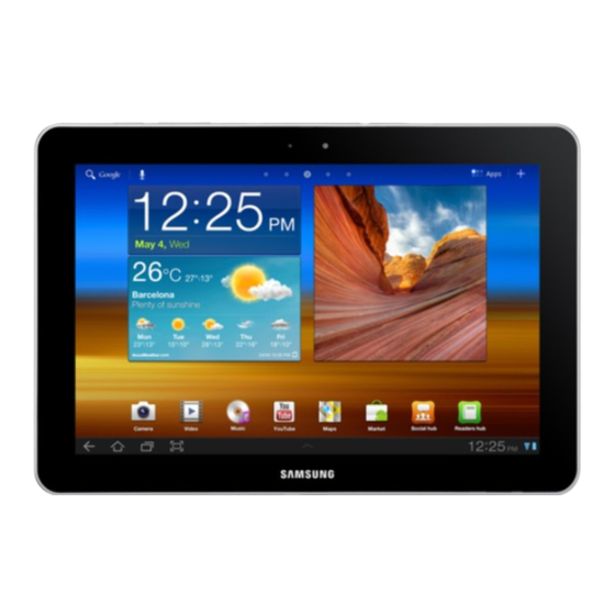 Samsung GT-P7510 User Manual