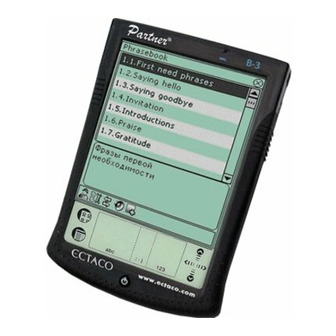 Ectaco Partner EA B-3 User Manual