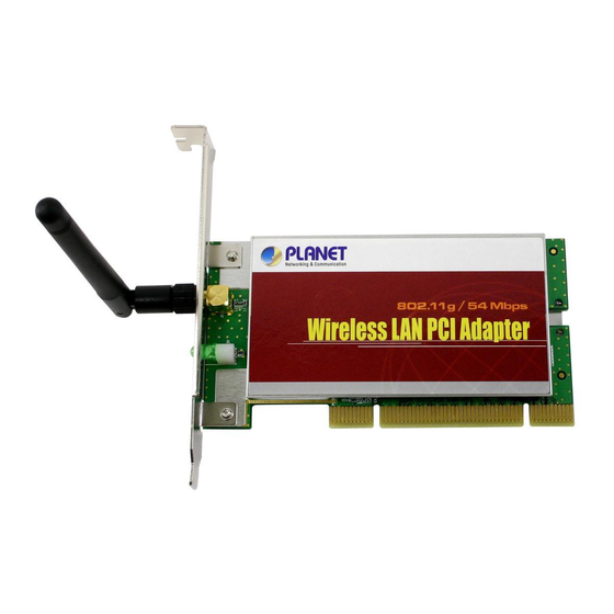 Planet WL-8313 User Manual