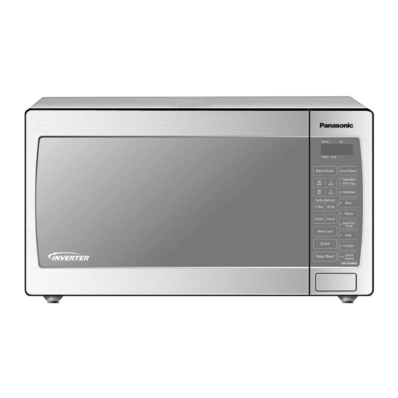 Panasonic NN-ST686S Operating Instructions Manual