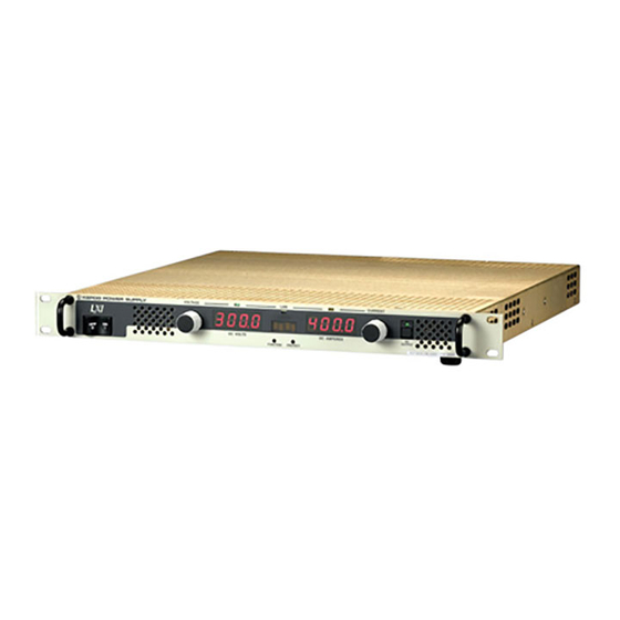 KEPCO KLP 10-150-3 Power Supply Manuals