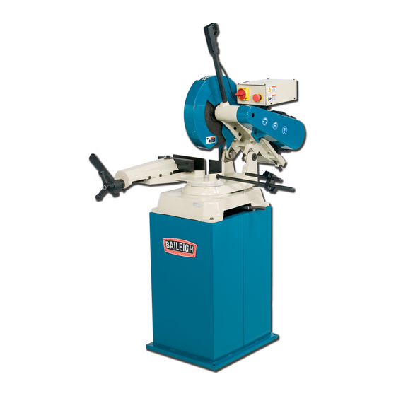 User Manuals: Baileigh AS-350M Abrasive Chop Saw
