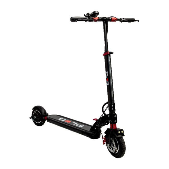 GoPowerBike Plug Runner S901 Scooter Manuals