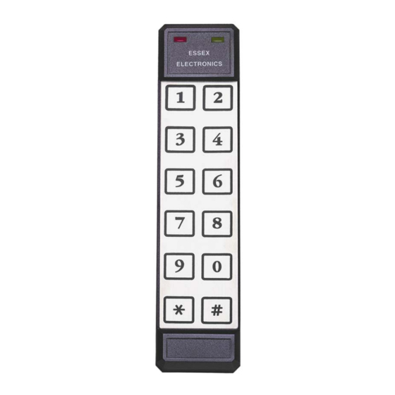 KEYLESS KE-350 Installation And Operation Manual