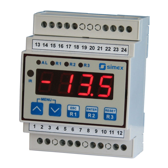 Simex SRT-L70 User Manual