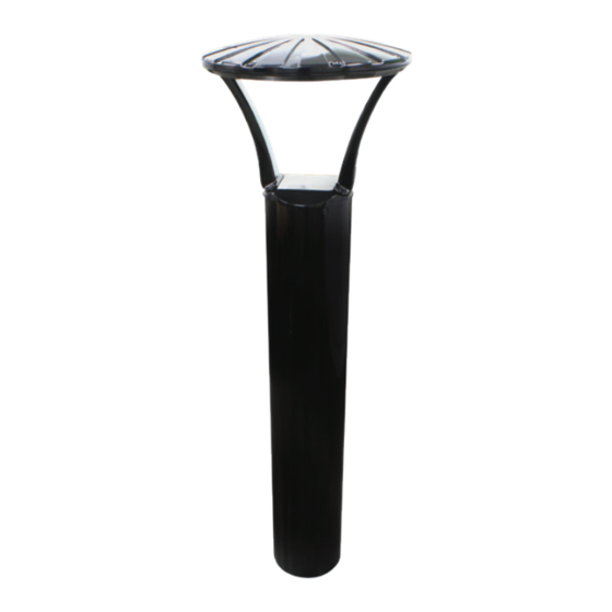 SloanLED Symphony Bollard SYM-BD6 Quick Start Manual