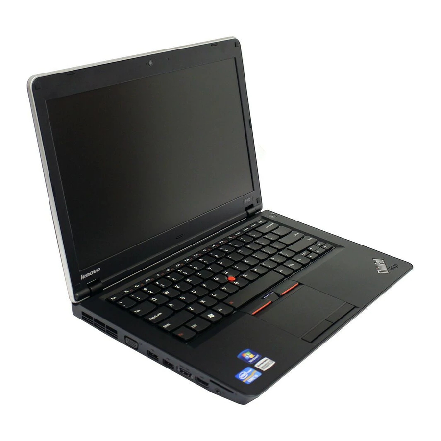 Lenovo ThinkPad Edge E420 1141 Manuals