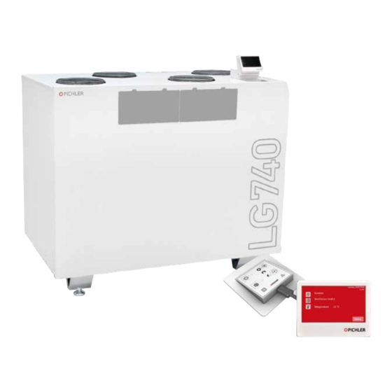 Pichler LG 740 Operating And Installation Manual