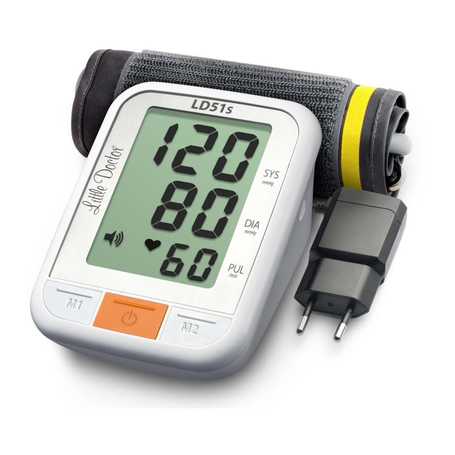 Little Doctor LD51s - Digital Blood Pressure Monitor Manual