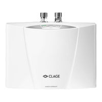 clage MCX3 7 Series Operating And Installation Instructions