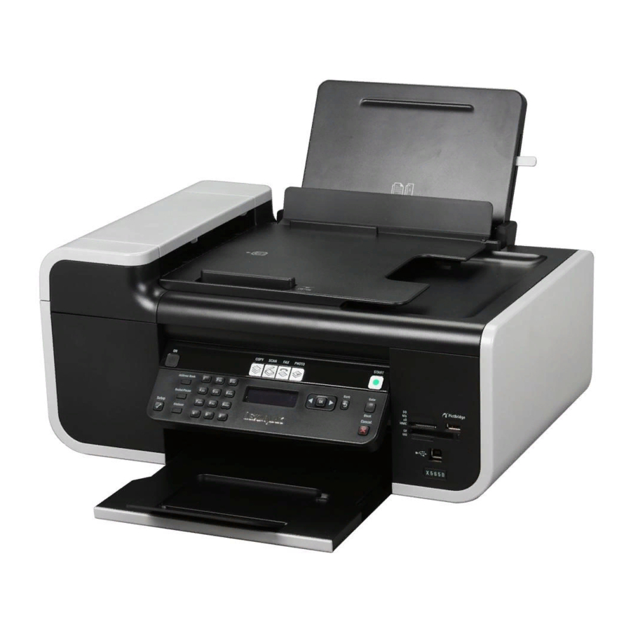 Lexmark 6600 Series User Manual