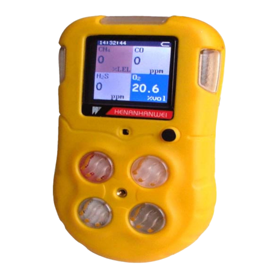HENAN HANWEI ELECTRONICS BX616 Using Manual
