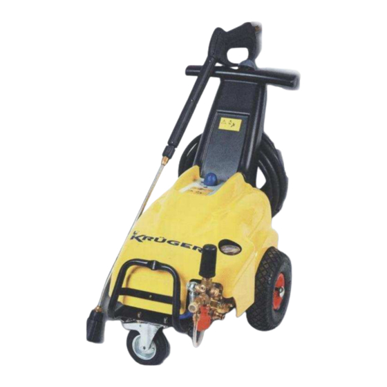 Kruger KH1510F Use And Maintenance Manual