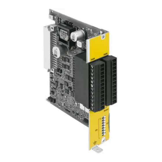 Festo CAMC-G-S3 Instructions | Safety Function, Advanced Safety