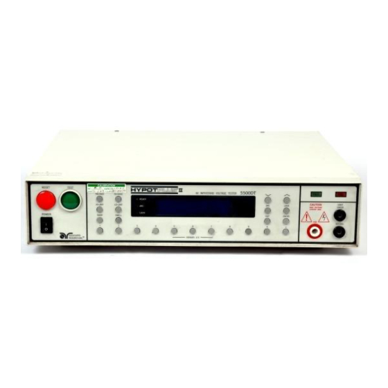 Associated Research 5500DT Operation And Service Manual