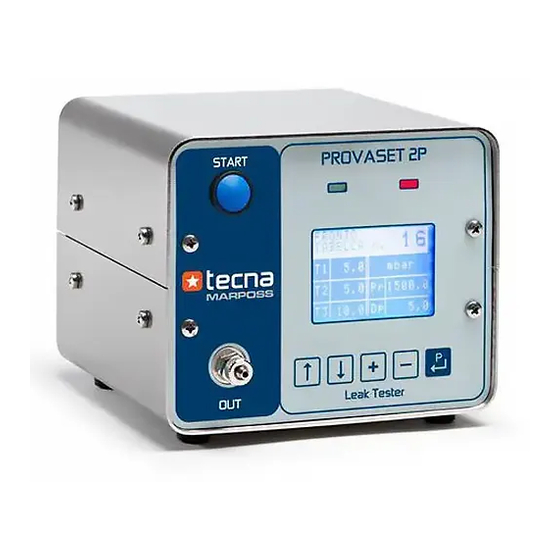 TECNA PROVASET 2P Instruction Manual