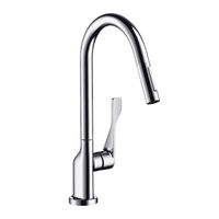 Hans Grohe AXOR Citterio 39835800 Instructions For Use/Assembly Instructions