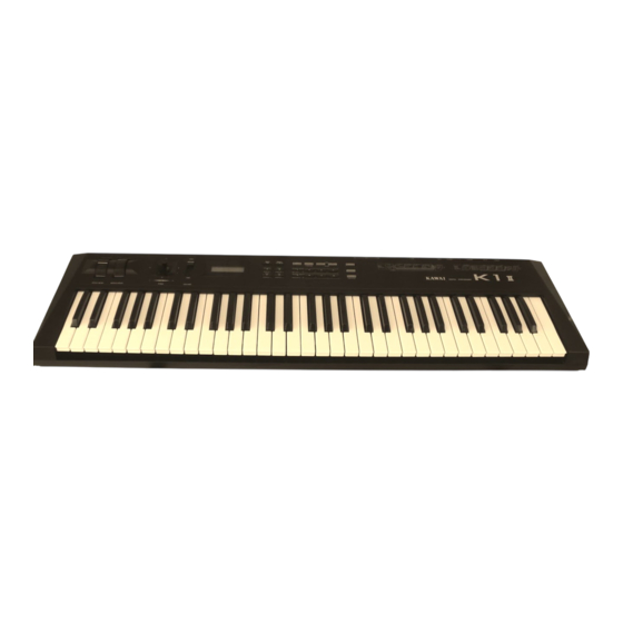 Kawai K1II Owner's Manual