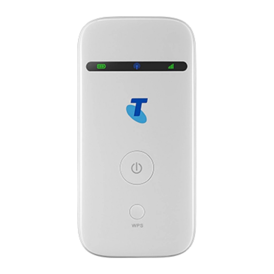 TELSTRA PRE-PAID 3G WI-FI Manuals