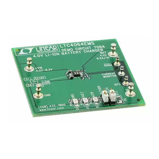 Linear Technology DC708 Quick Start Manual