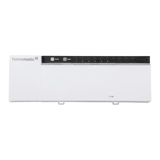 HomeMatic HmIP-FAL230-C6 Installation Instructions And Operating Manual
