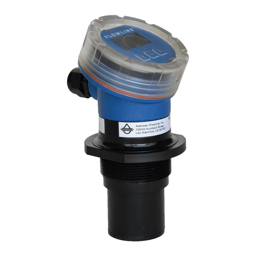 FlowLine EchoPod UG06 Series Quick Start Manual