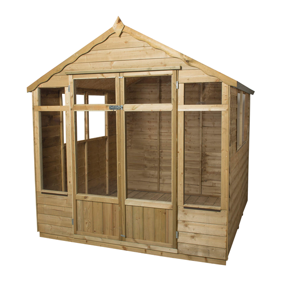 Forest garden Bloxham 7' x 5’ Summer Manual
