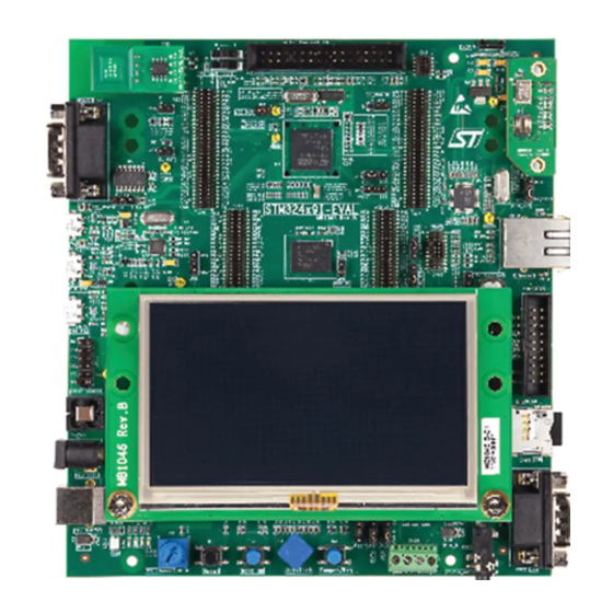 ST STM32439I-EVAL User Manual