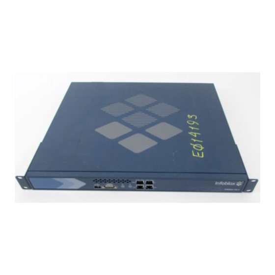 Infoblox -250-A Installation Manual