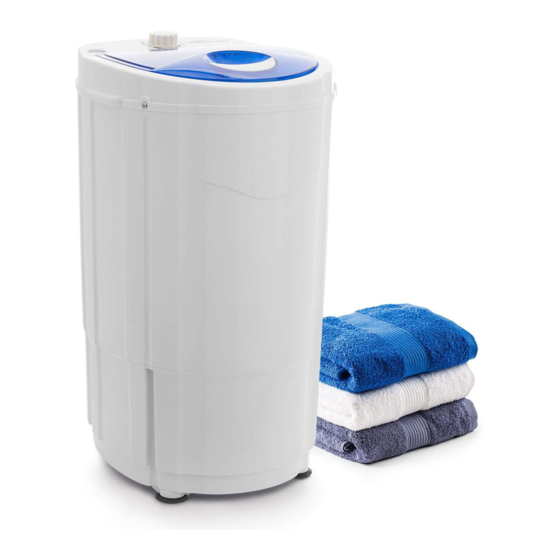 oneConcept Top Spin Compac Manual