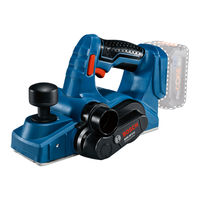Bosch Professional GHO 18 V-L Original Instructions Manual