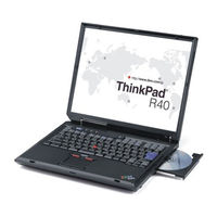 IBM ThinkPad R40e Hardware Maintenance Manual