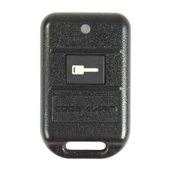 Code Alarm CA 420 Owner's Manual