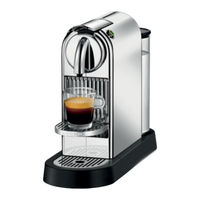 Nespresso Coffee machine User Manual