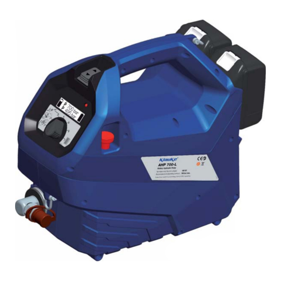 Klauke AHP 700-L Instruction Manual