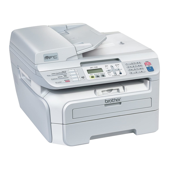 Brother MFC-7840W Quick Setup Manual