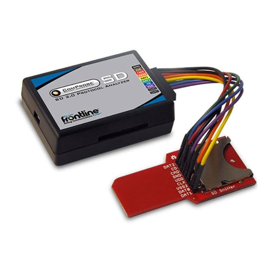 Teledyne Lecroy Frontline SD Quick Start Manual
