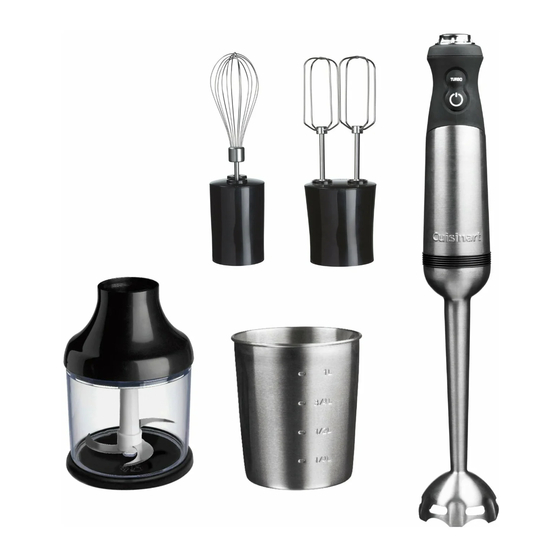 Cuisinart CSB801E Instructions Manual