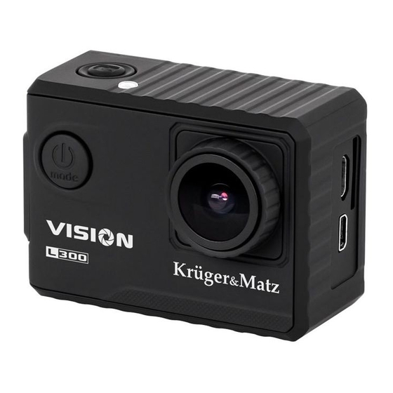 Krüger & Matz Vision L300 Manuals