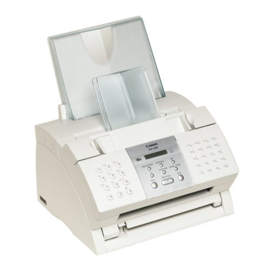 Canon FAX-L280 Getting Started Manual