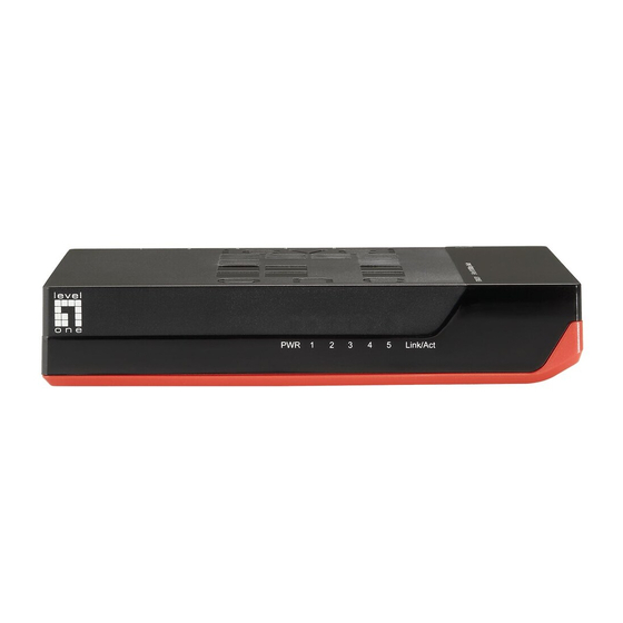 LevelOne FSW-0511 User Manual