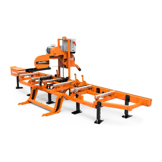 Wood-mizer LT40 MH Series Safety, Operation, Maintenance & Parts Manual
