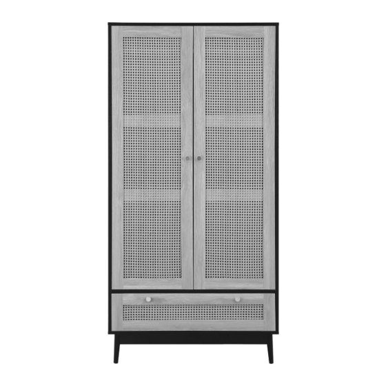 Happy Beds Croxley Combination Wardrobe Assembly Instructions Manual
