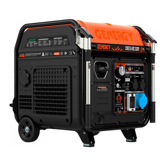 GENERGY CRETA SILENT RC Instructions For Use Manual