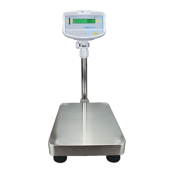 Adam Equipment GBK Series Manual