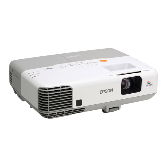 Epson PowerLite 1835 User Manual