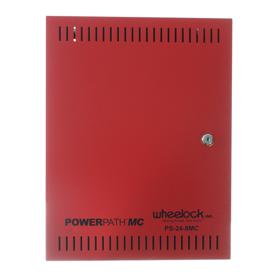 Cooper Wheelock POWERPATH PS-24-8MC Installation Instructions Manual