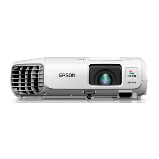 Epson PowerLite 97H User Manual